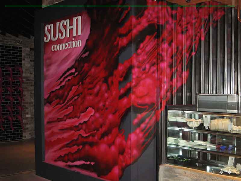 Sushi Connection - Sydney CBD NSW 1 feature wall