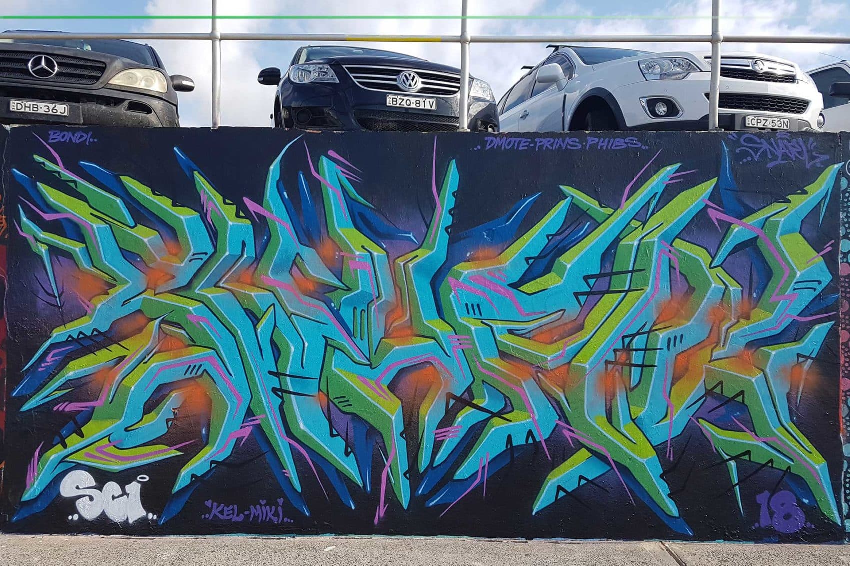Featured Artist - Snarl 1 3d letters