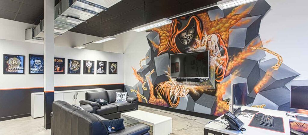 graffiti-mural-for-office-space Graffiti Artist Sydney - BTC Alexandria office mural