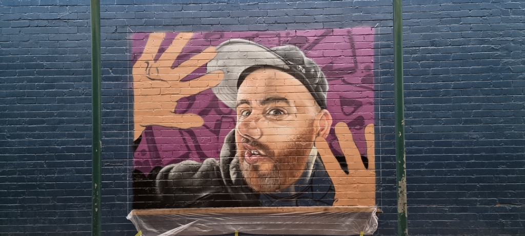 20220818_171547 Paul Riots portrait mural Bankstown