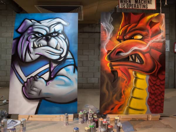 promotional graffiti
