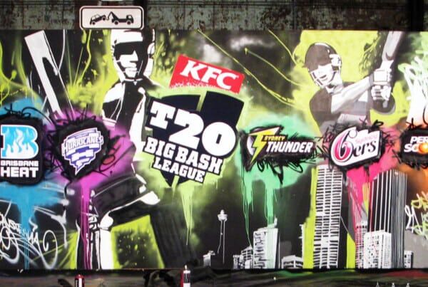 live graffiti art