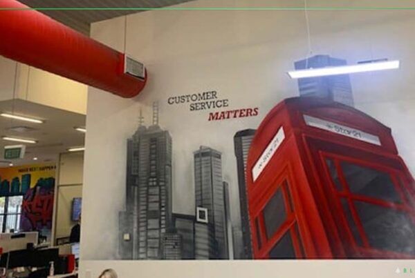 corporate mural for Star 21 in Abbotsford, Victoria